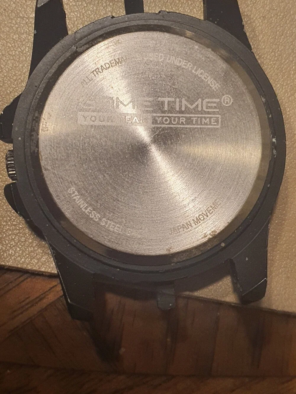 10/$20 Game Time Seattle Seahawks Black/Silver Men's Watch Head (No Band)